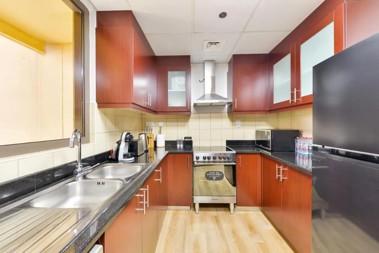 Luxury Jbr - Marina View - 5* Beach Resorts Access Dubaï Appartement